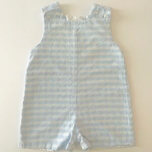 Adorable Blue Checkered Kids Bodysuit